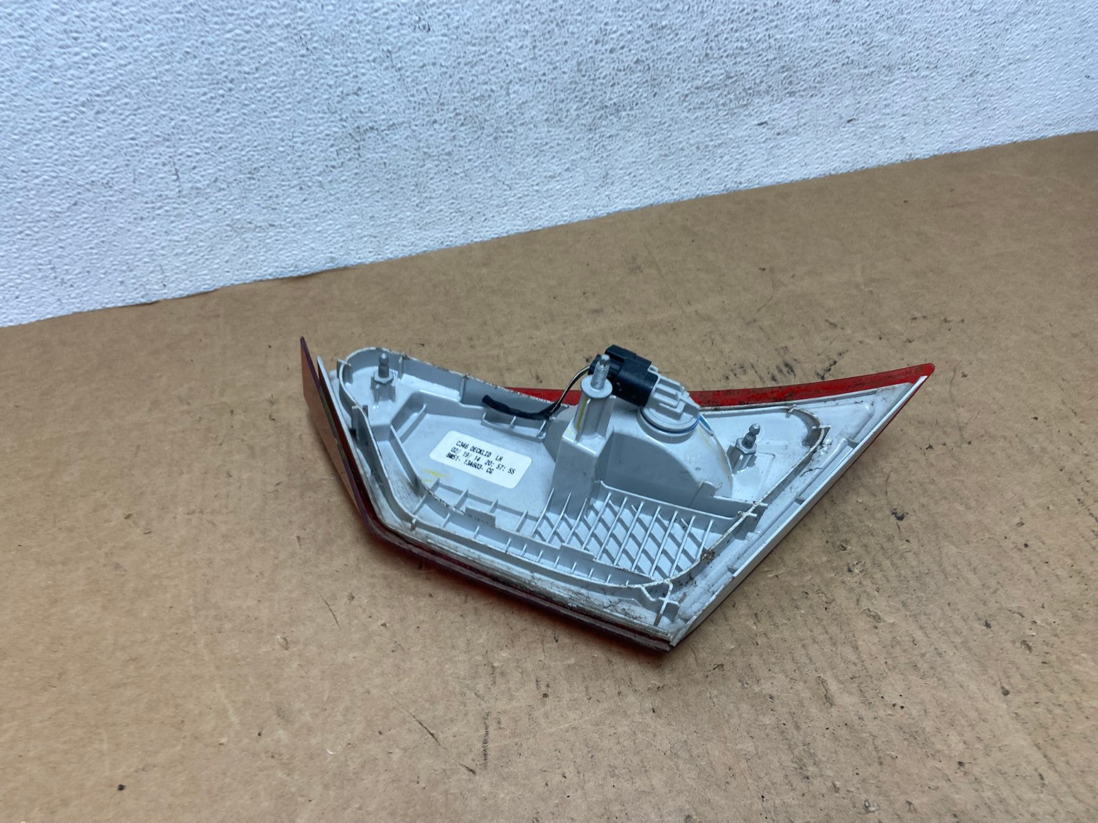 2012 to 2014 Ford Focus Sedan Left Driver Side Inner Tail Light AD4729 LK5