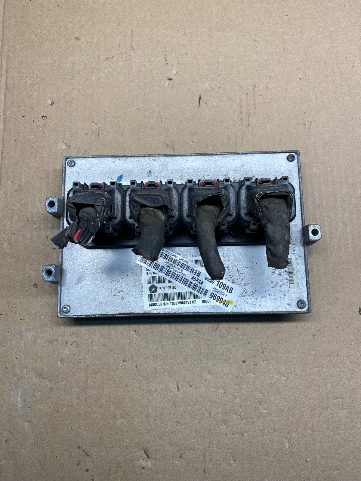 2011 Dodge Ram 3.7L Engine Computer p68059109AB ECM PCM ECU AG3570 DG0