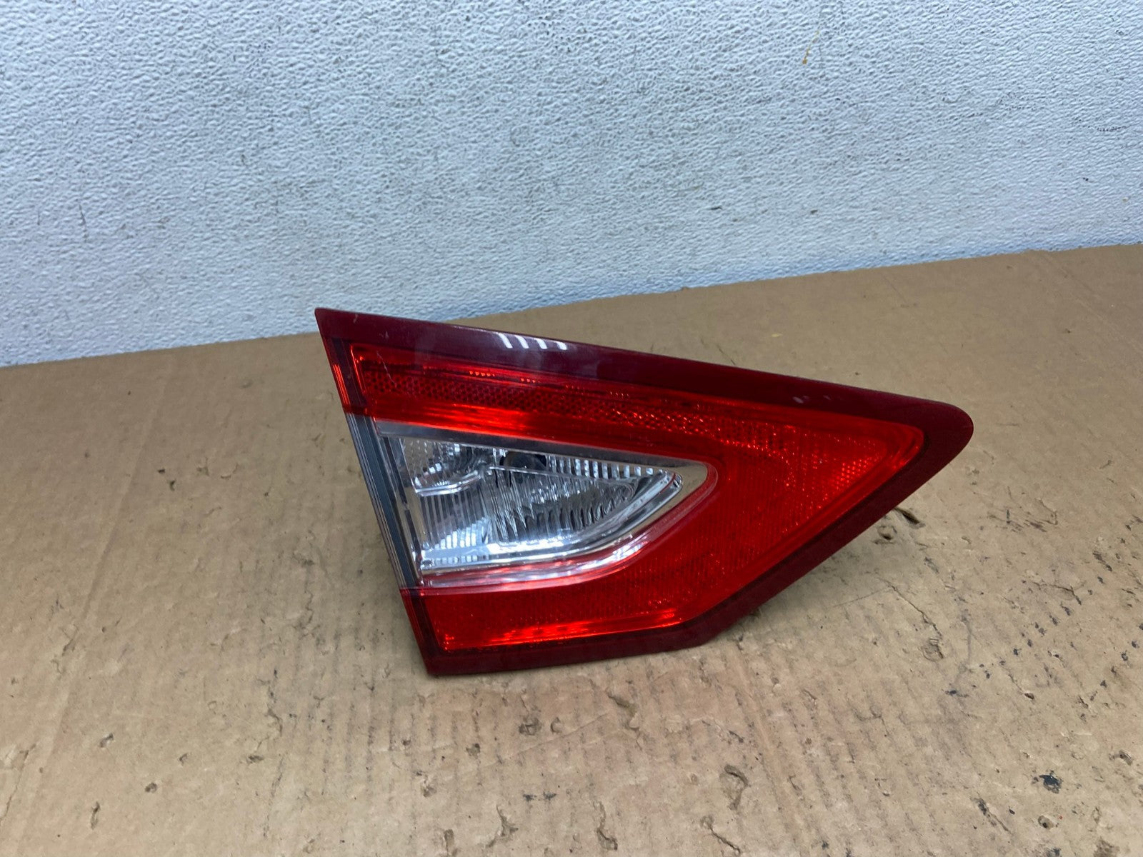 2013 to 2016 Ford Fusion Left Driver LH Side Tail Light Inner AD2410 LK0