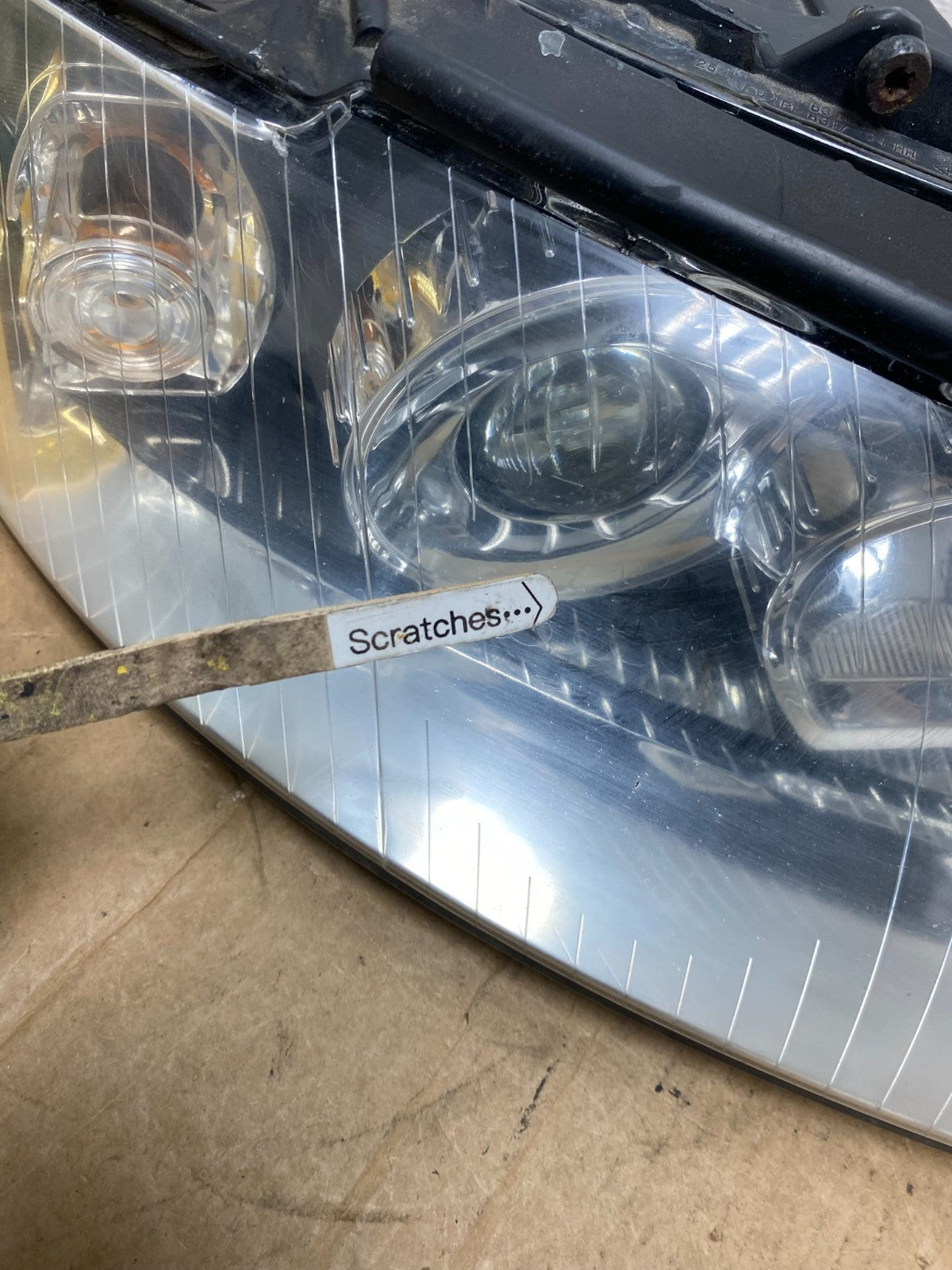 2002 - 2005 Audi A4 Sedan Right Passenger Halogen Headlight AD6098 DW3