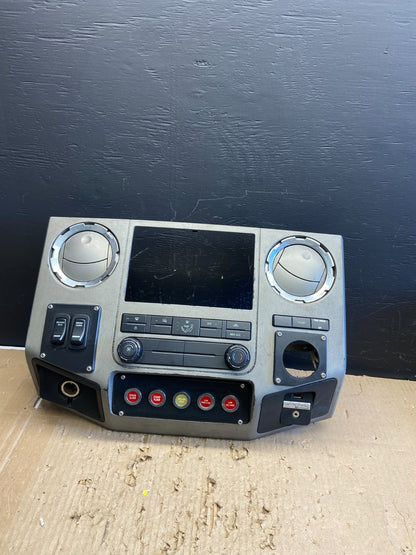 2008-2010 Ford F250 F350 Radio Climate Control Radio Dash Bezel Panel ab5894 DG0