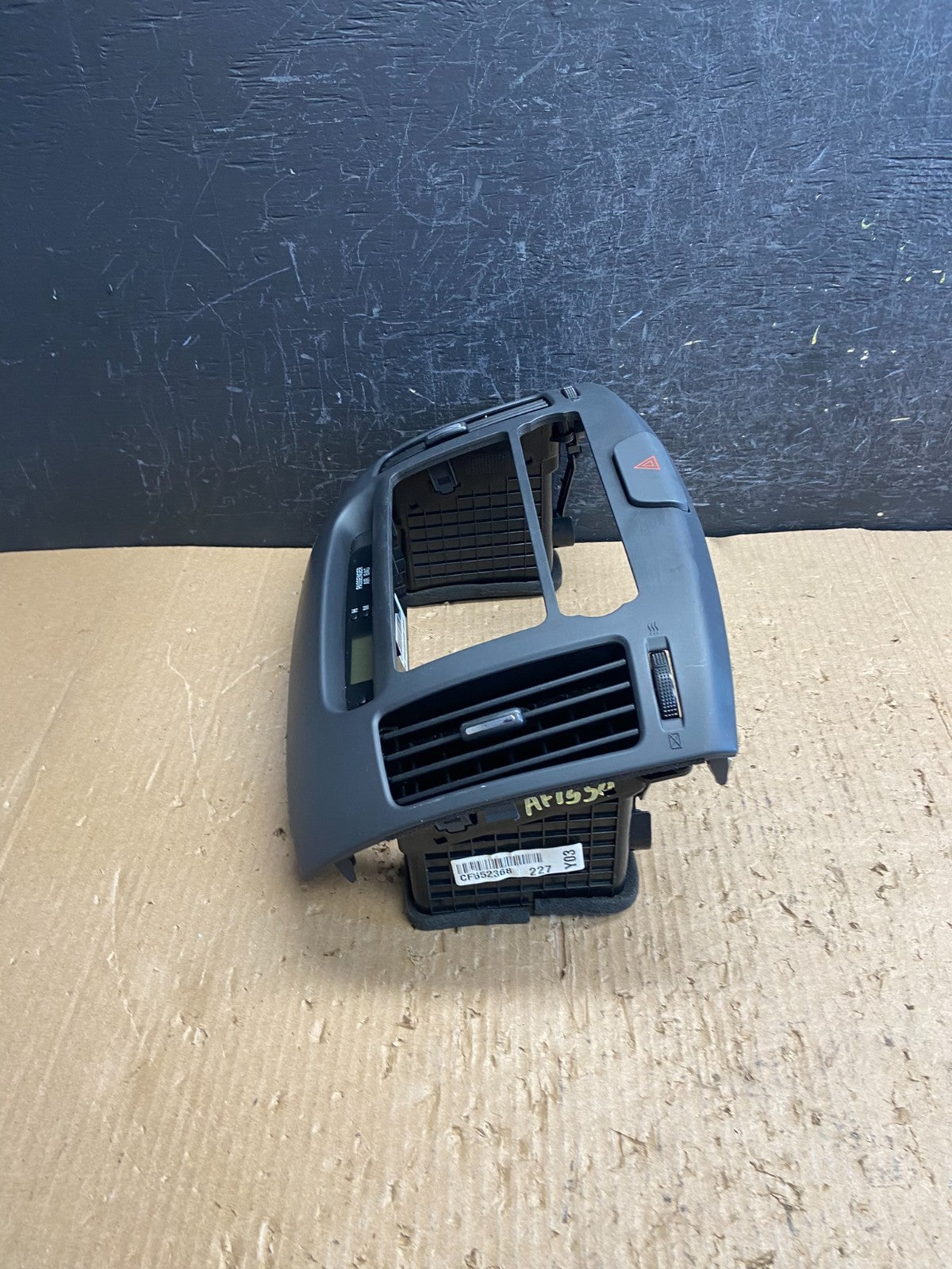 2007-2010 Hyundai Elantra Radio Heat AC Climate Control Air Vent Bezel AF1550 DG1