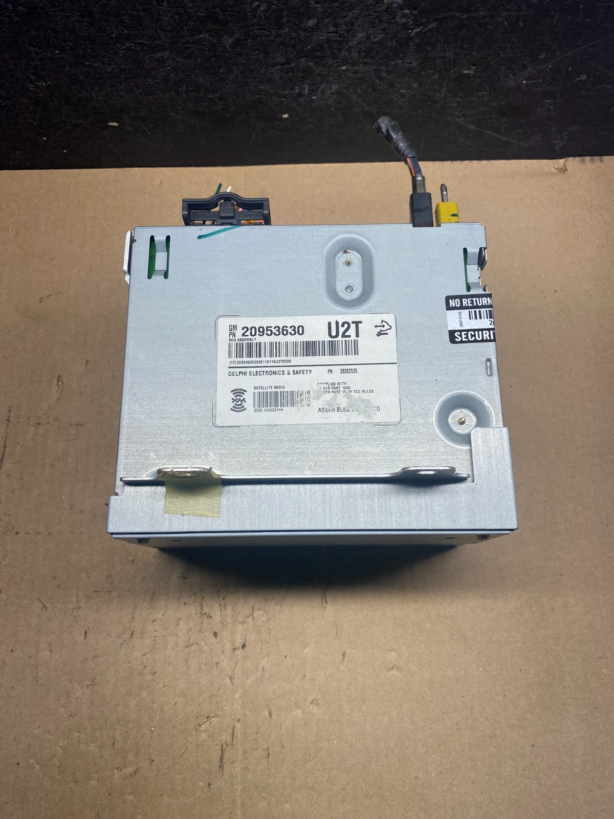 2008-2014 Cadillac CTS Am Fm Cd Player Radio Receiver 20953630 AE7803 DW3