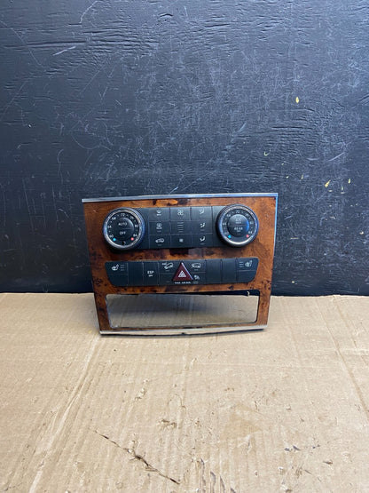 2007-2012 Mercedes X164 GL350 GL450 Climate Control Bezel Wood Switch AE1852 DG0