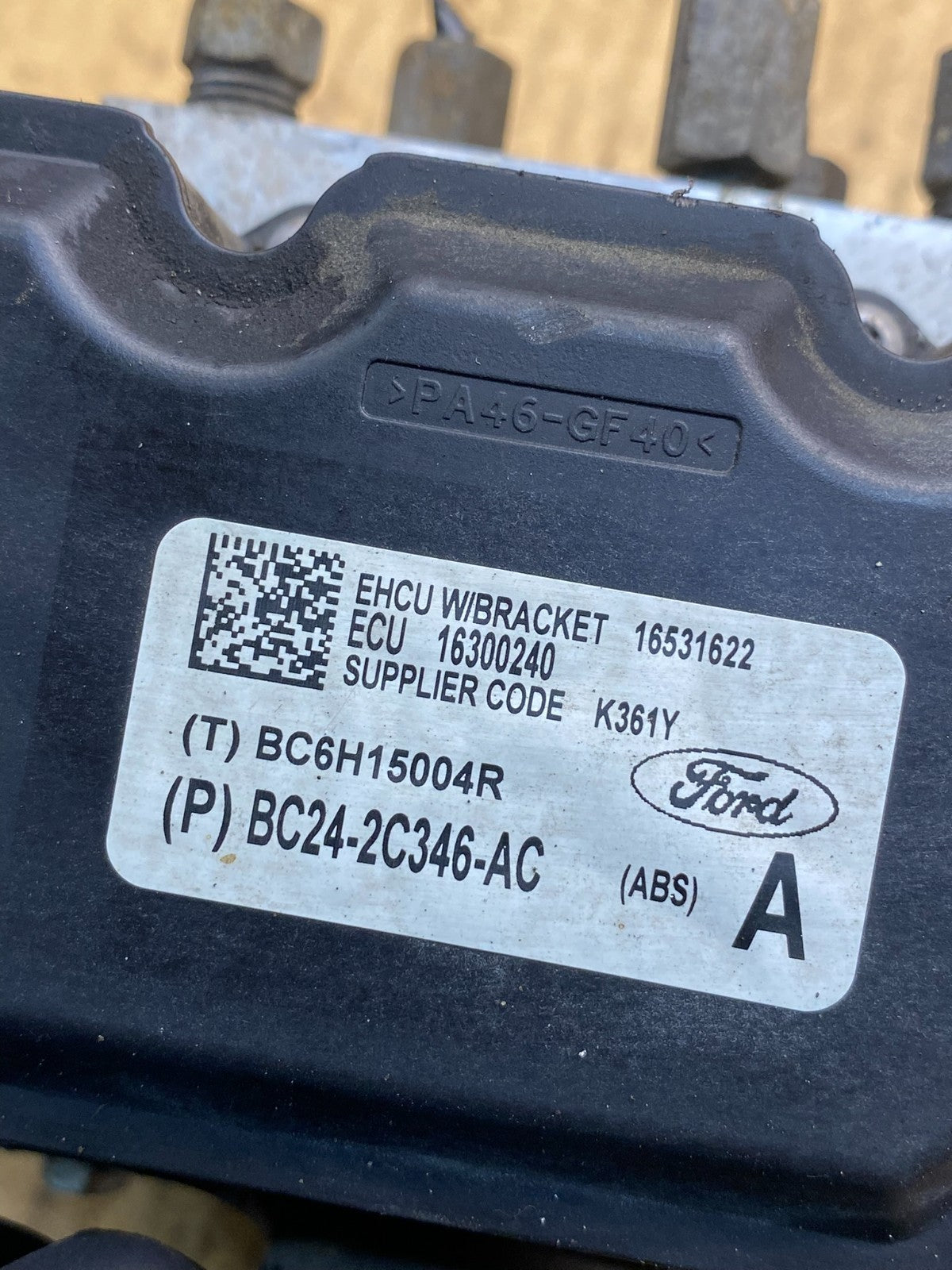 2014 2015 Ford E350 E450 Van ABS Anti Lock Brake Pump Module AH7231 DG6