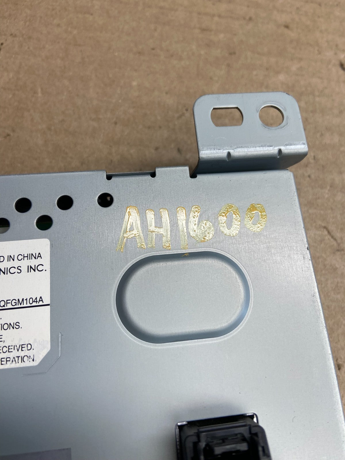 2010 - 2011 Chevrolet Equinox Radio Display Screen Information Dash Oe AH1600 DG6