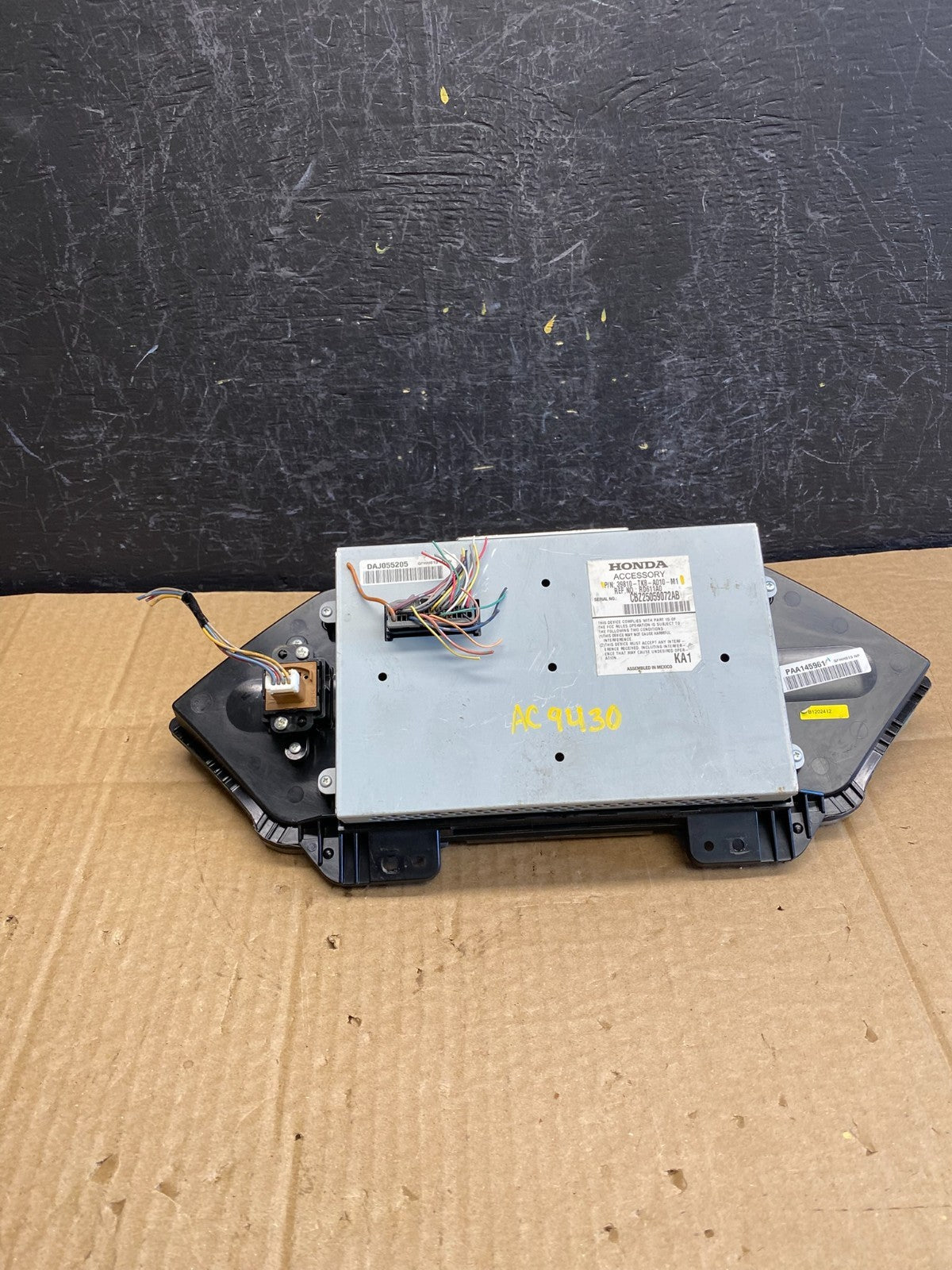 2014 to 2017 Honda Odyssey Info Dash Display Screen ac9430 DG5