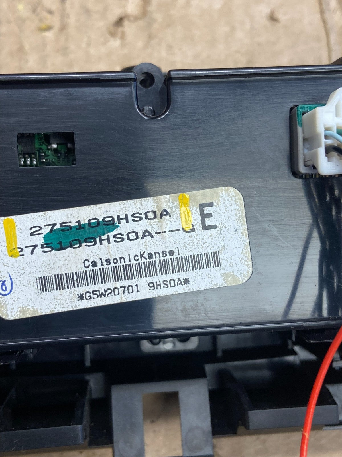 2016 2017 Nissan Altima A/C Temperature Climate Control AE4076 DG5