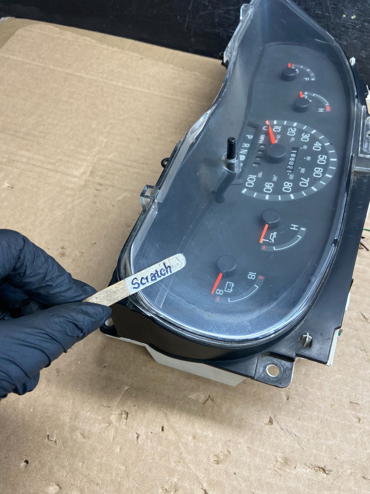2001-2002 Ford Econoline E250 E350 Van Speedometer Instrument Cluster AF2550 DG3