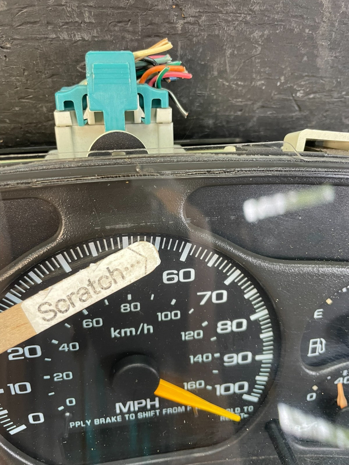 1999 to 2002 Chevrolet Silverado Sierra Cluster Gauge Speedometer ECM AC4940 DG2