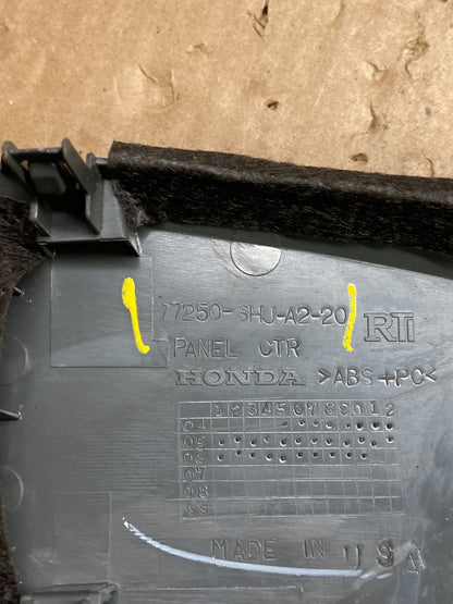 2005 to 2010 Honda Odyssey  Radio Climate Control Dash Trim Bezel T8426 DG5