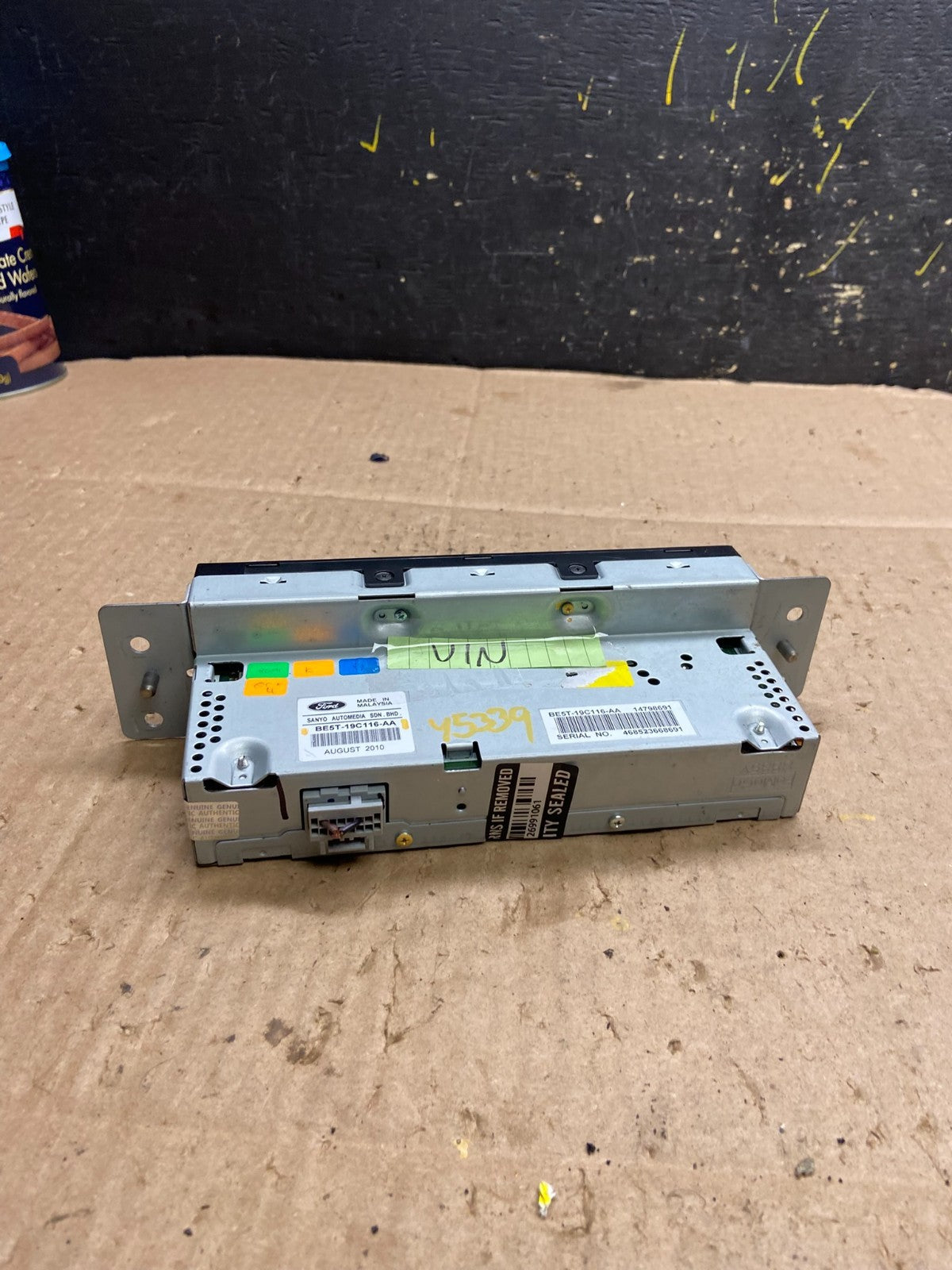 2011 2012 Ford Fusion Dash Information Display Screen OEM y5339 DG3