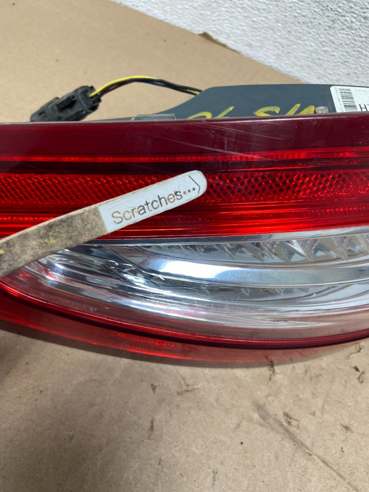 2013 to 2016 Ford Fusion Left Driver LH Side Tail Light AG41103