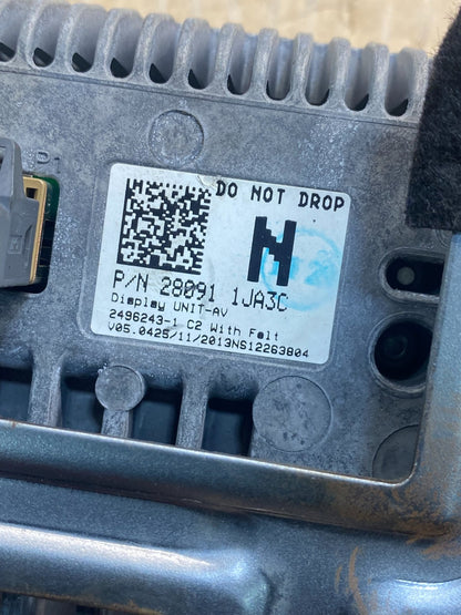 2013 - 2015 Nissan Pathfinder Radio Display Info Navigation Screen ag3839 DG4