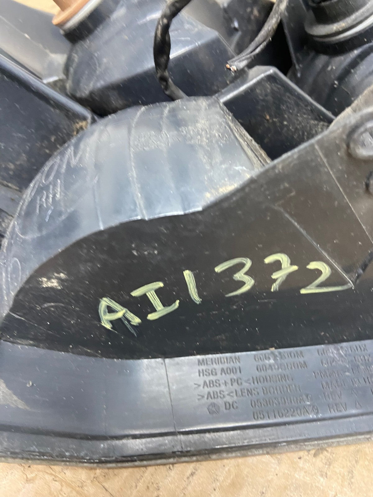 2008 2009 2010 Dodge Avenger Right Passenger Rh Side Tail Light AI1372 LK6