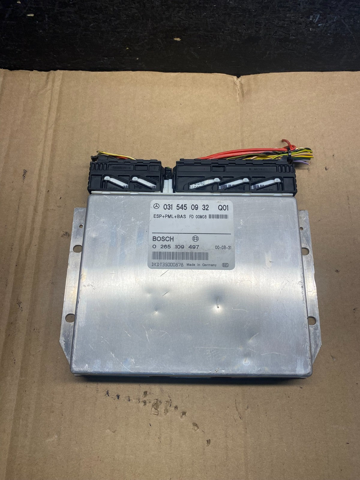 2000 - 2006 Mercedes CL500 S320 S430ABS ESP Control Module Unit ae2185 DG0