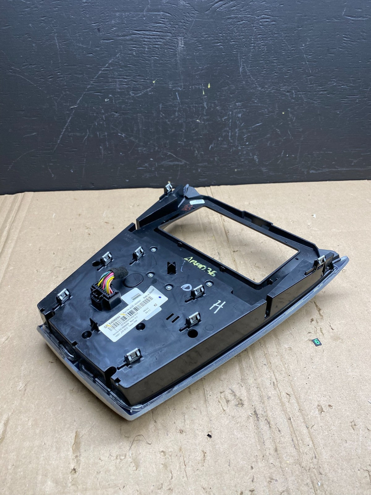 2016-2017 Chevy Equinox Terrain Radio Face Climate Control Panel Bezel ab9036 DG4