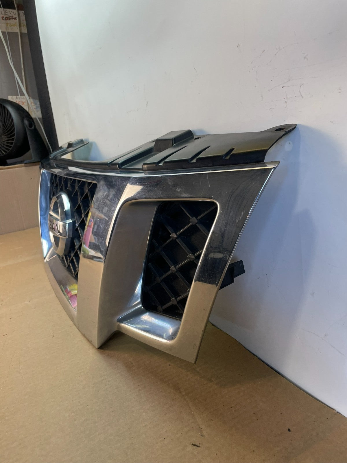 2009 to 2019 Nissan Frontier Front Upper Chrome Grill Grille AG3148 DG1