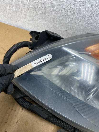 Sedan 2007 2008 2009 Nissan Altima Left Driver Headlight AD1201 DW3