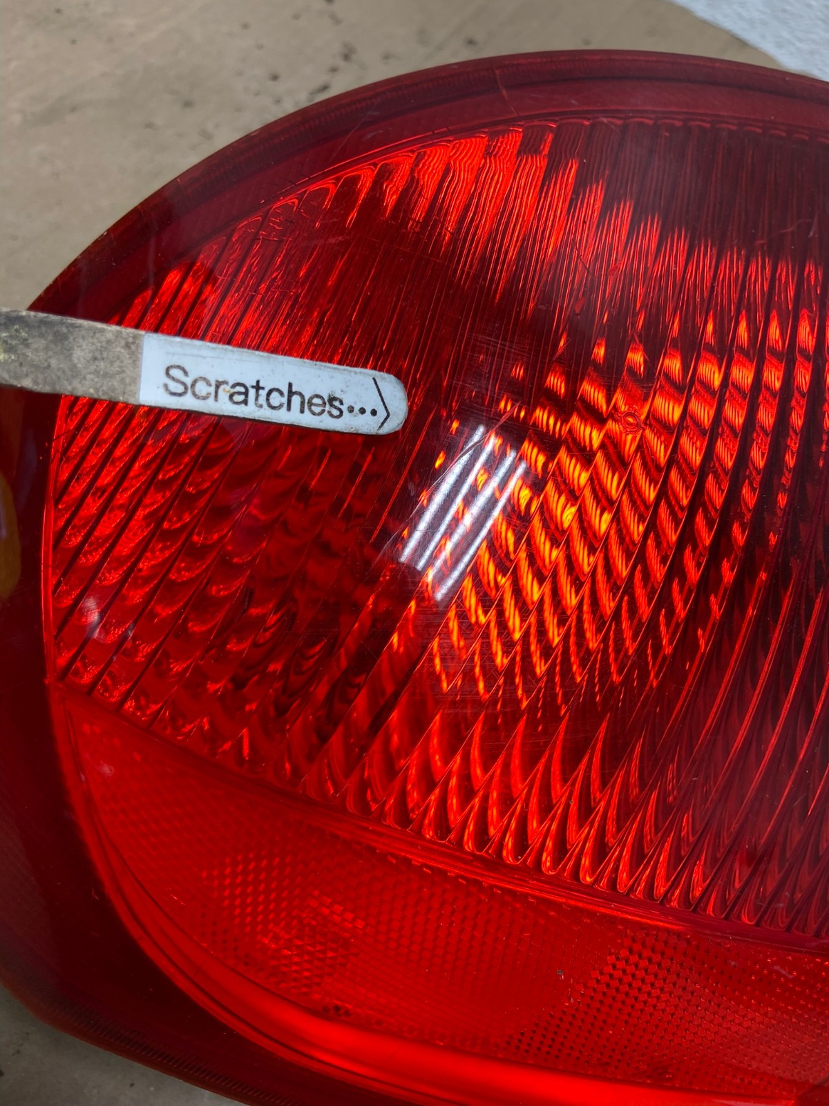 2001-2003 Sedan Hyundai Elantra Left Driver Lh Side Tail Light AE9328 LK3