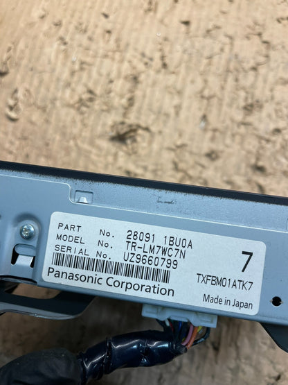 2011 - 2012 Infiniti G35 Information Display Screen 280911BU0A OEM U1562 DG6