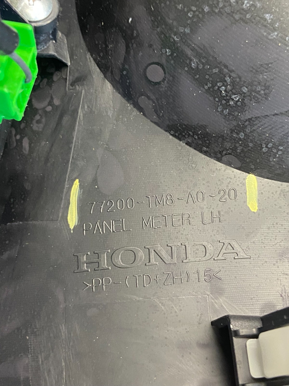 2010-2014 Honda Insight Speedometer Instrument Cluster Dash Trim Oem AB9415 DG6