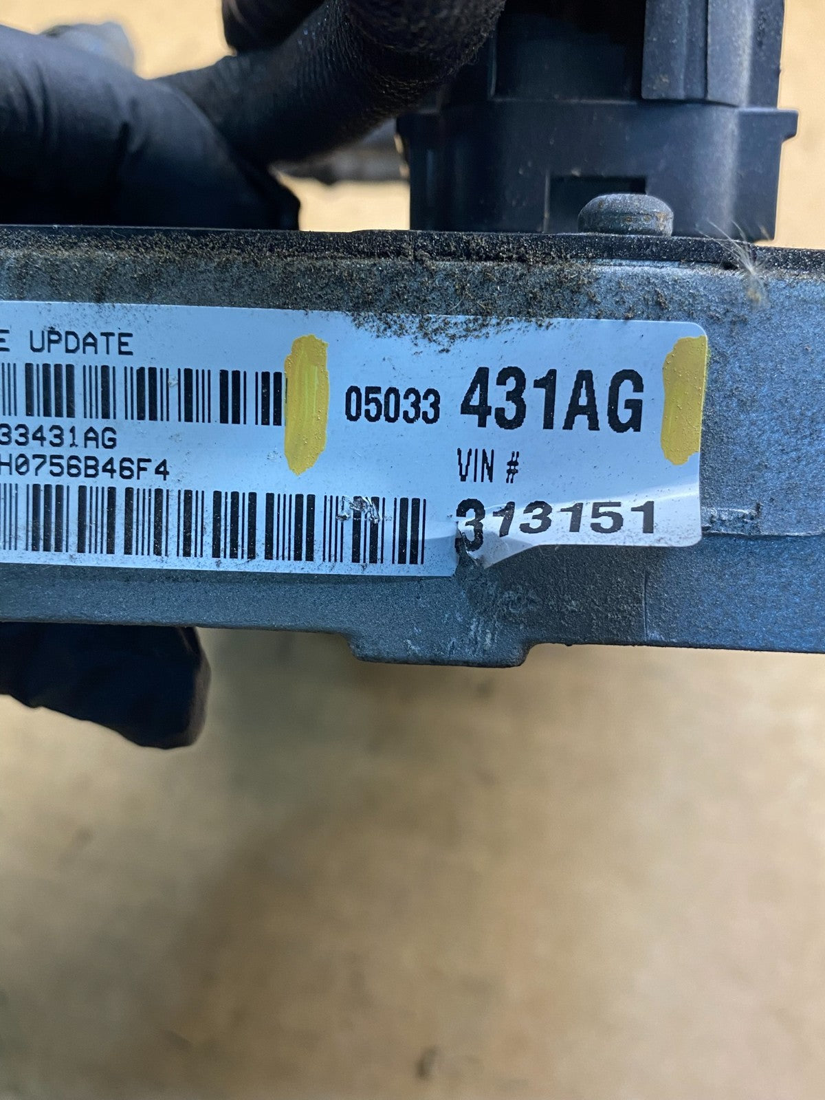 2006 Chrysler PT Cruiser 2.4L Engine Computer Module ECM ECU AD7393 DG2