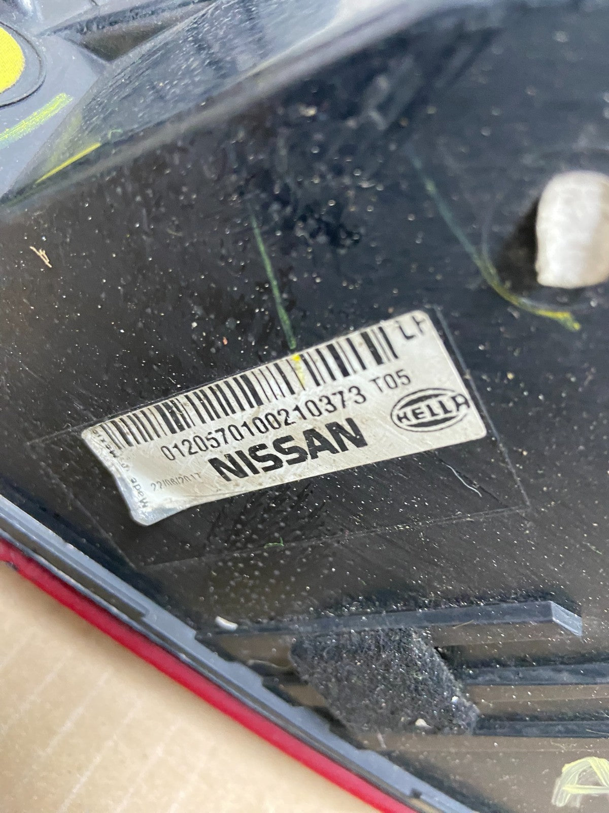 2016 2017 2018 Nissan Maxima Left Driver LH Tail Light AG5865 DW8