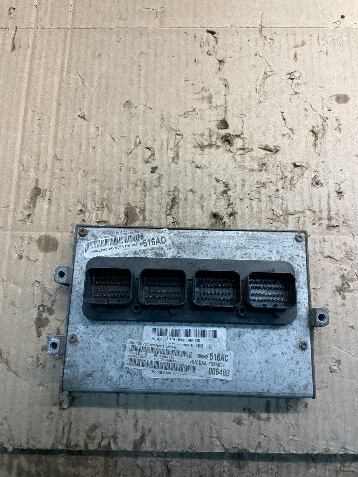 2003 Dodge Ram 5.7L AT Engine Computer Module ECM PCM ECU X8328 DG0
