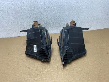 2005 to 2009 Ford Mustang Left+Right Set Side Black Halogen Headlights AF7430 DG8