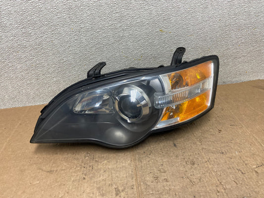 2006 to 2007 Subaru Legacy Left Driver LH Side Black Headlight Oem AA3904 DW0