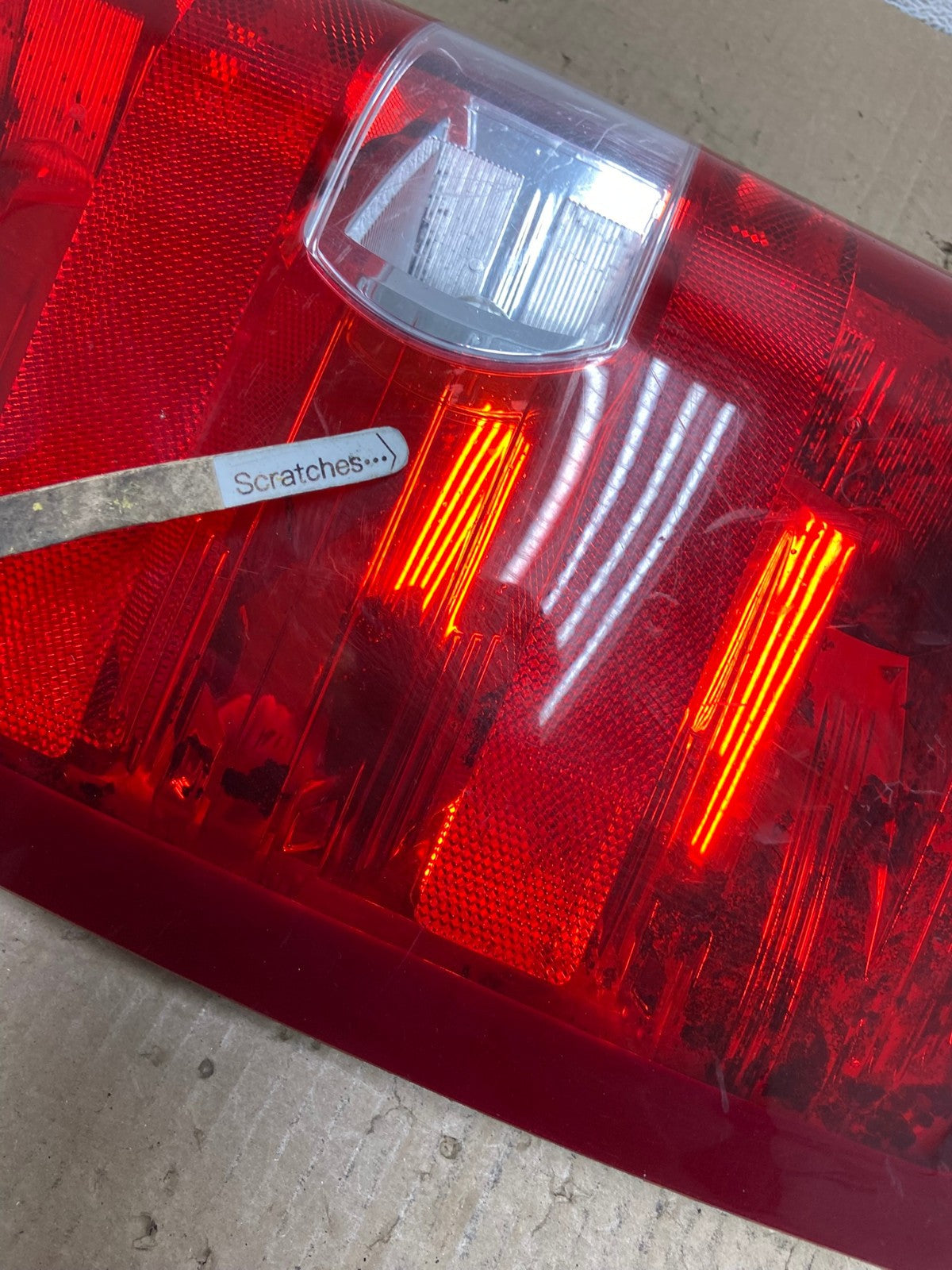 2007 to 2013 Chevrolet Silverado Left Driver LH Side Tail Light AF2973 LK3