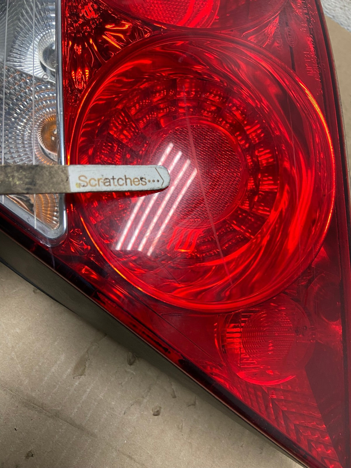 2000 to 2004 Jaguar S-Type Right Passenger RH Side Tail Light AI2181 LK3