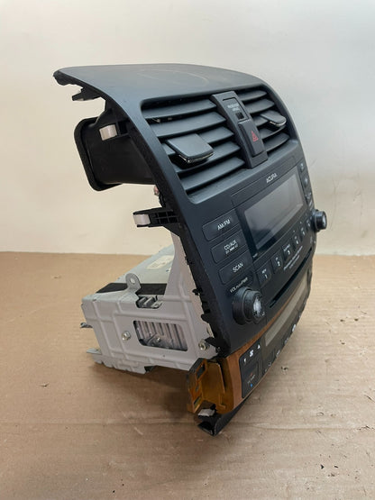 2006 2007 2008 Acura TSX Radio Climate Control T4295 DG1