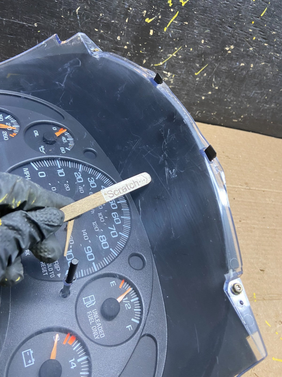 2001 to 2002 Chevrolet Express Speedometer Cluster Gauge OEM W3418 DG3