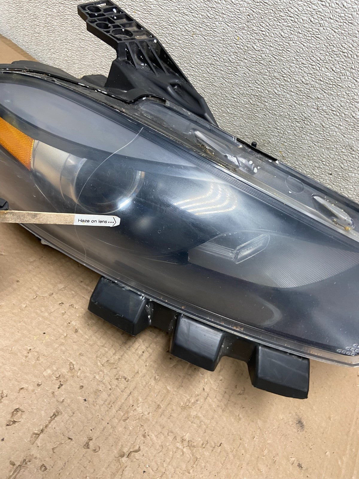 2013 to 2016 Dodge Dart Right Passenger Halogen Black Headlight AB2549 DW4
