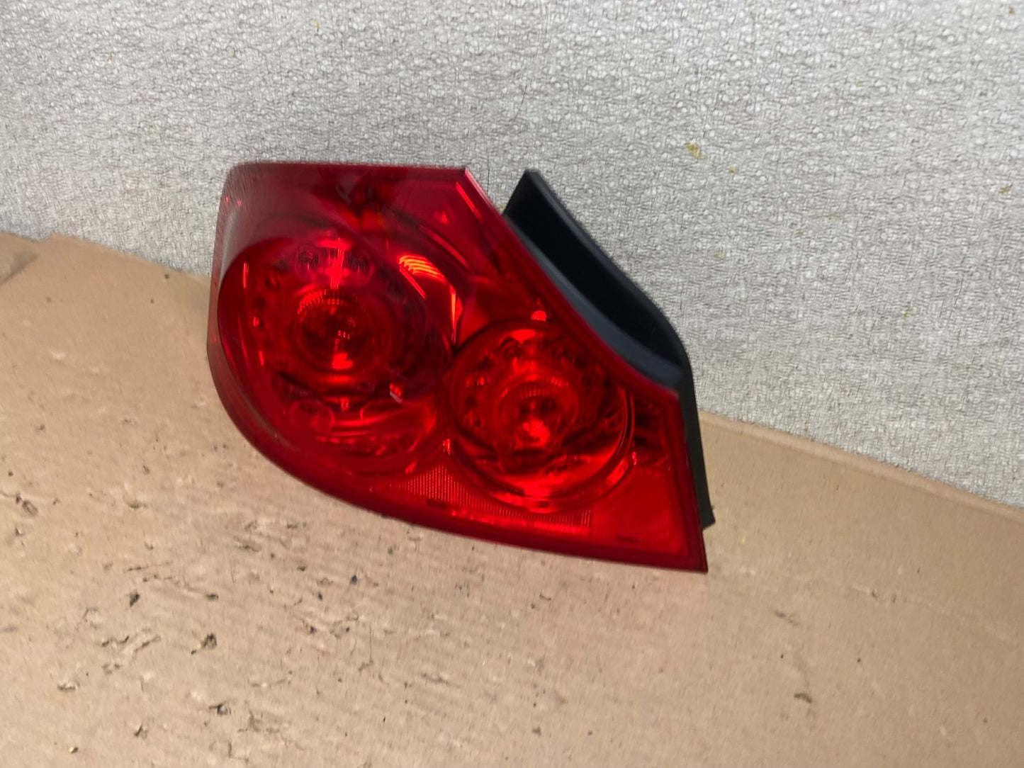 2007 to 2013 Infiniti G35 G37 Sedan Left Driver LH Side Tail Light AB0163 LK1