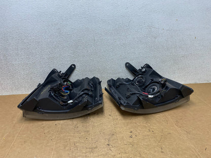 2007 to 2014 Chevrolet Silverado Left+Right Side Black Headlights T3342 DW13