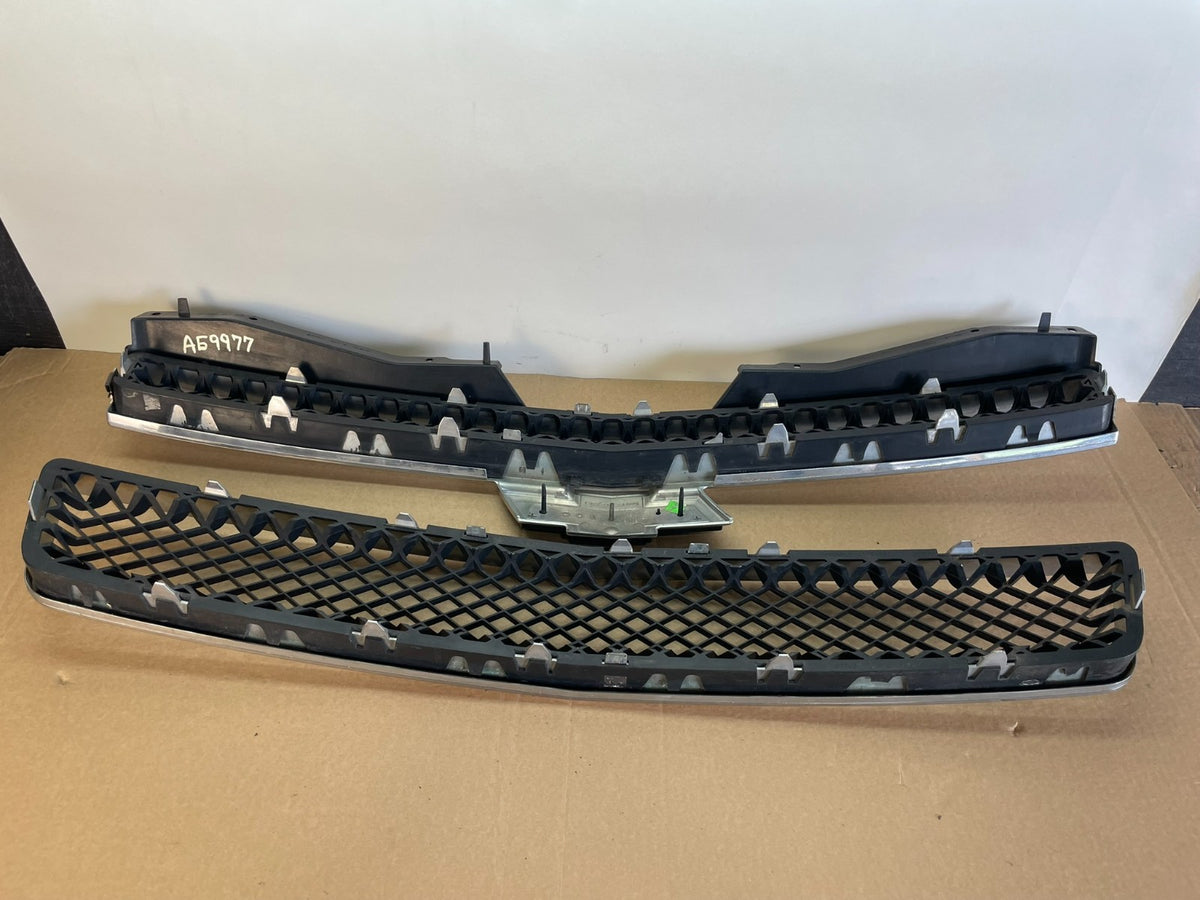 2007 to 2014 Chevrolet Tahoe Suburban Lower Upper Grill Grille Set AG9977 DG3