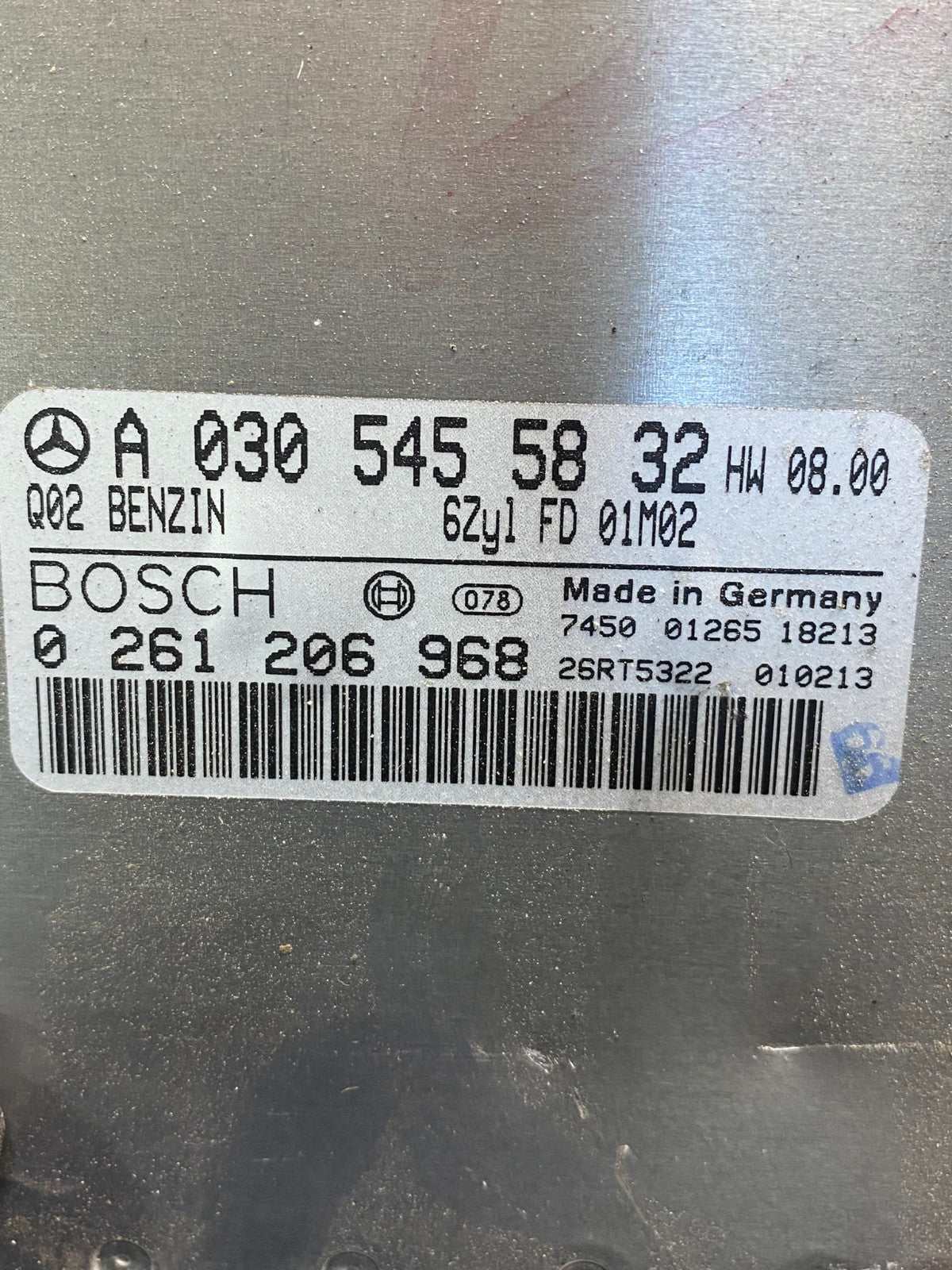 1998 - 2002 Mercedes E320 ABS ESP Control Module a0305455832 ag1741 DG2
