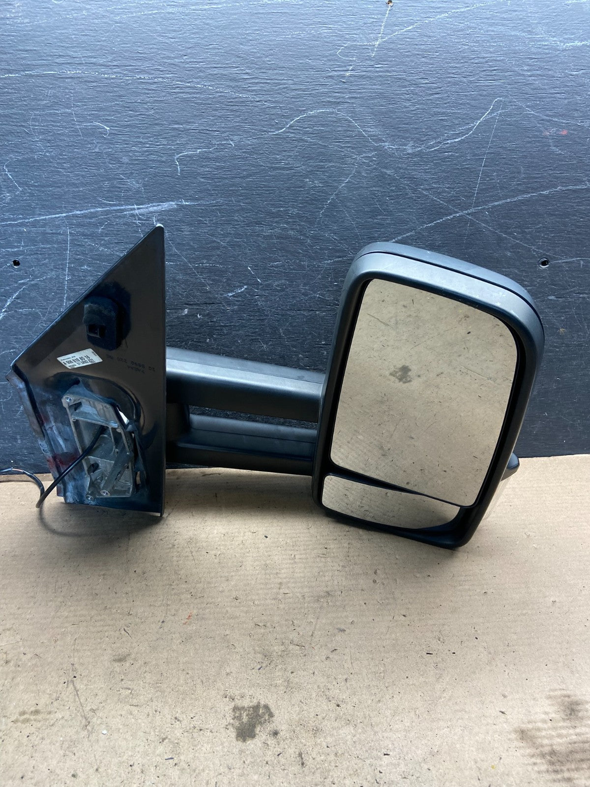 2007 to 2017 Mercedes-Benz Sprinter Right Passenger View Door Mirror OE Q6003 DG8