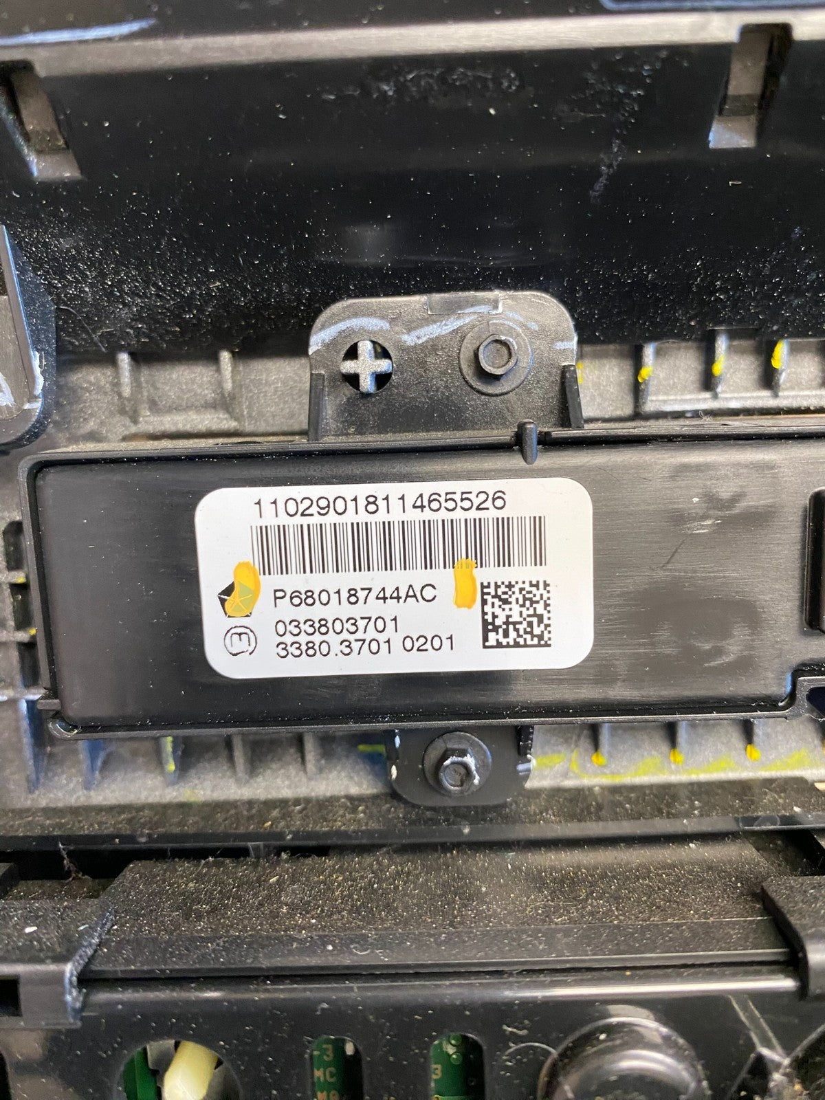 2009 2010 Dodge Journey Center Dash A/C AC Climate Control Bezel Trim AC6746 DG6
