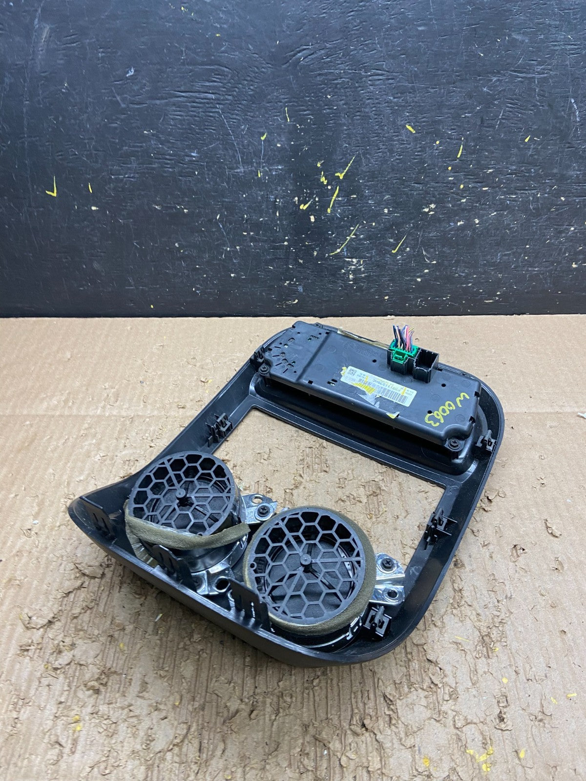 2011 to 2017 Jeep Compass Dash Climate Temperature Control Radio Bezel W0063 DG3