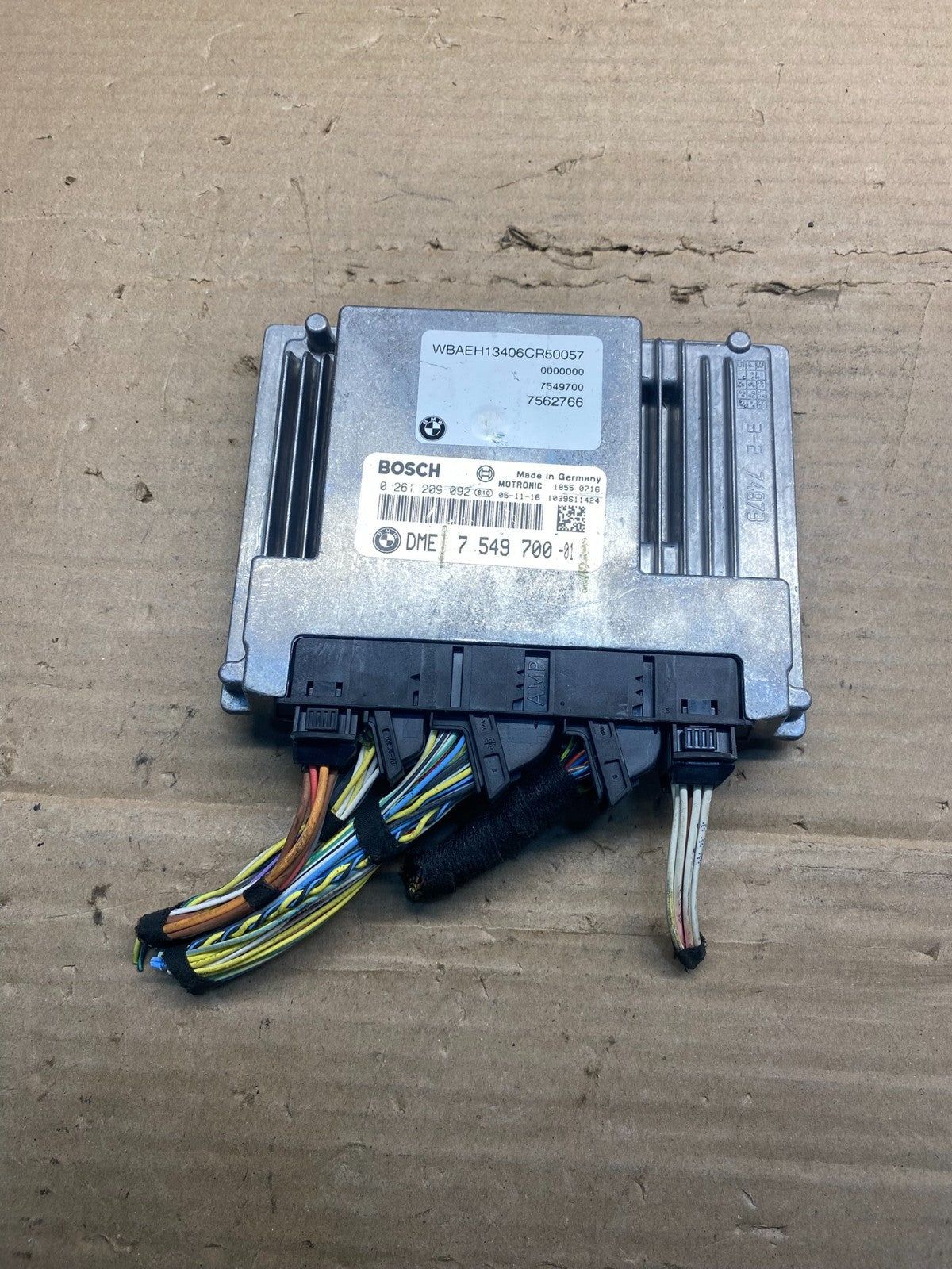 2006 to 2007 Bmw 550i 750i Engine Computer ECU Control Module ECM AF4010 DW0