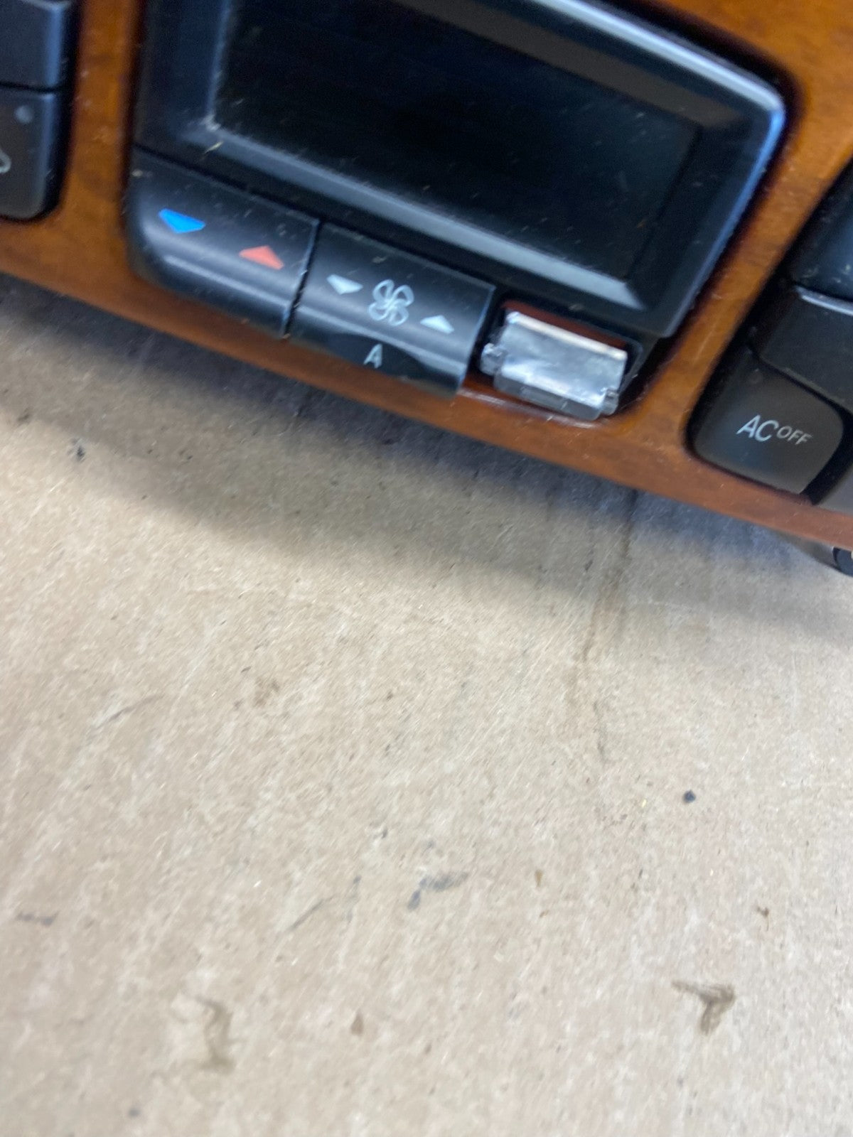 2000-2006 Mercedes S430 S500 W220 AC Heater Climate Control Trim Bezel AB9305 DG1