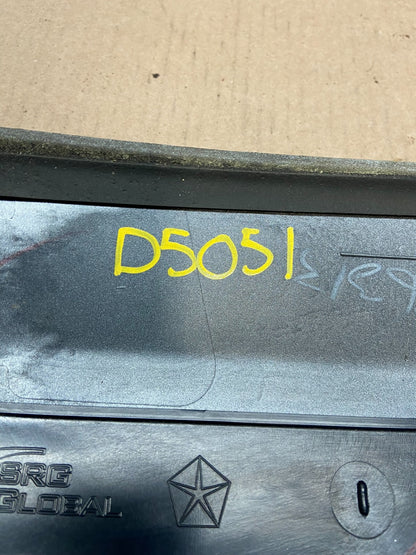 2011-2018 Dodge Grand Caravan Black Rear Tail Gate Trim Molding Panel OEM D505113