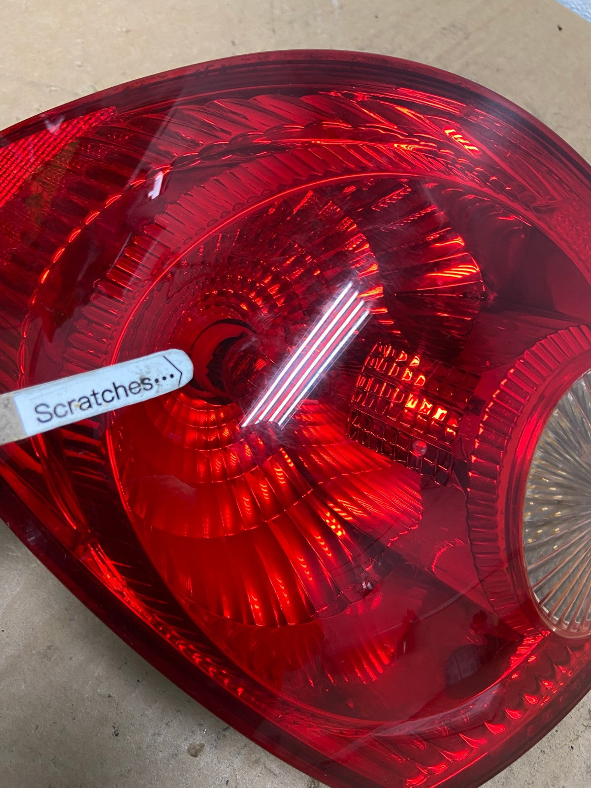 2006 - 2008 Toyota Corolla Right Passenger RH Side Tail light AD0611 LK3