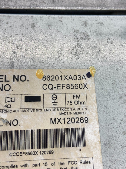 2006 Subaru Tribeca CD Player Radio Receiver Control AG8706 DG5