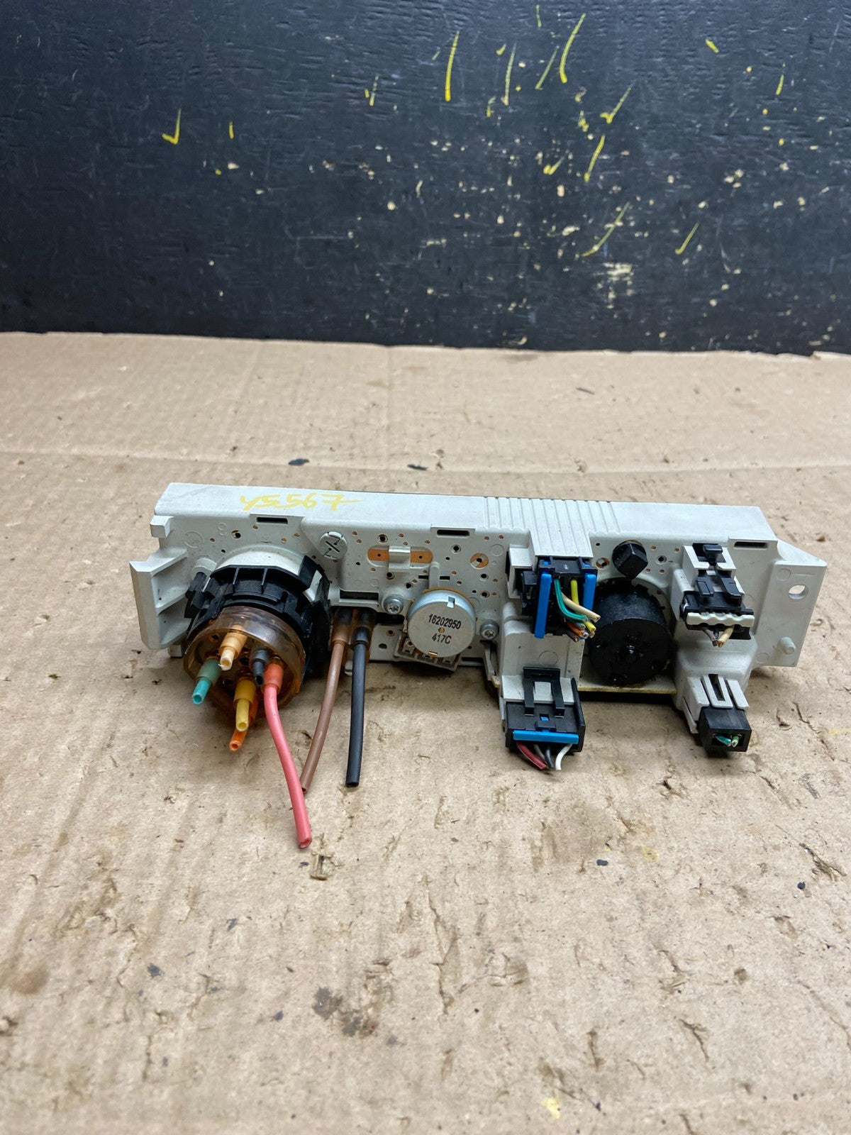 2008-2010 Chevrolet Express 1500 2500 3500 Climate Control Panel Y5567 DG3