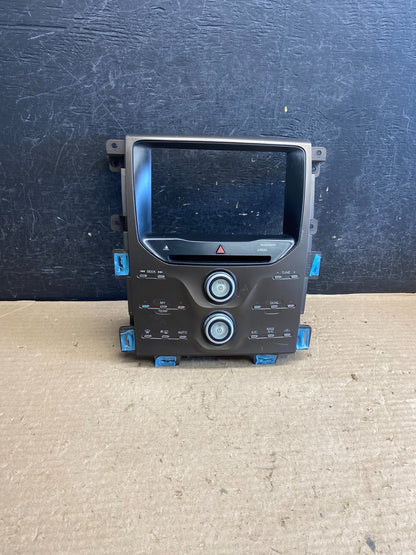 2011-2014 Ford Edge Heater Climate Control Radio CD Control Dash Bezel AH5145 DG0